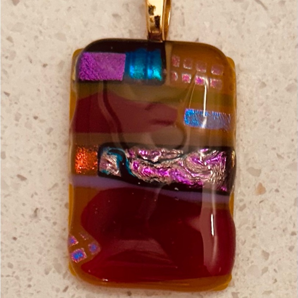 Colorful Glass Pendant